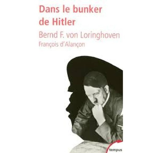 Livre dans bunker hitler - livre,
