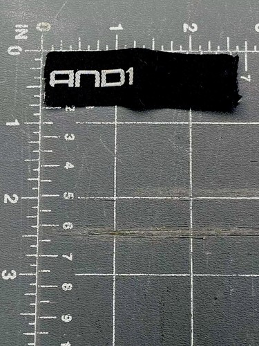 And1 and logo patch - and, 1