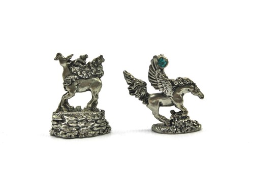 Mini metal unicorn - unicorn, &