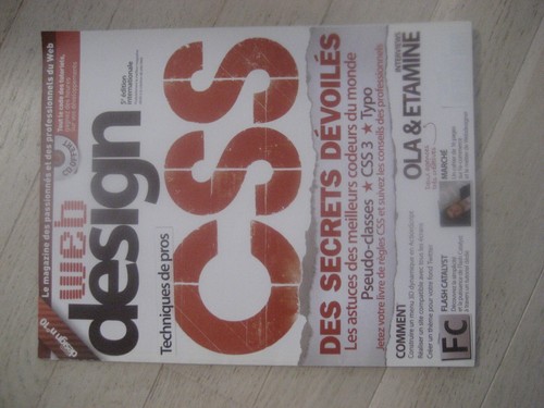 Magazine web design sans - design, son