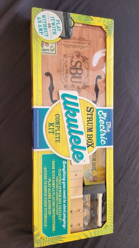 Electric cigar box ukulele - cigar,