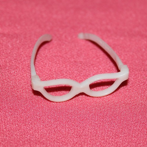 Paire lunettes blanches - lunettes,