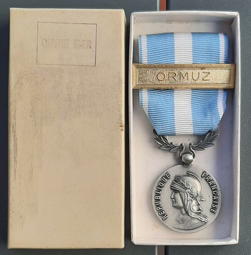 Médaille outre mer agrafe - d'outre,