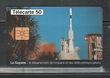 TÉLÉCARTE 50 - PLEUMEUR BODOU : LA GUYANE -  ANNÉE 1996 - LUXE