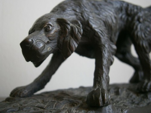 Statue animaliere chien - "chien, de