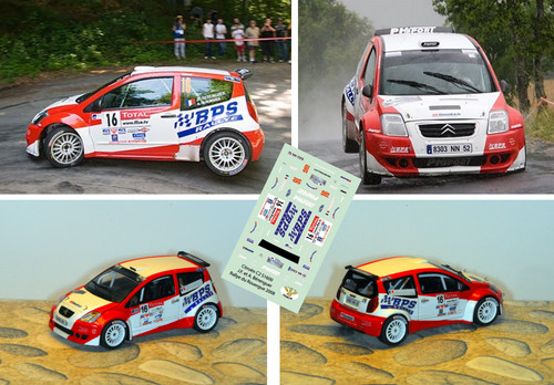 Decals citroën c2 s1600 - decals,
