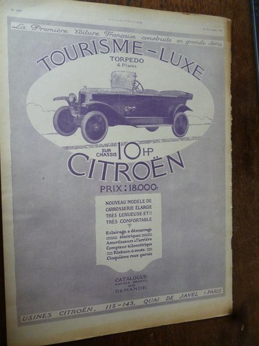 Citroen torpédo places - citroen, 4