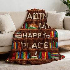 Plaid de Bibliothèque en