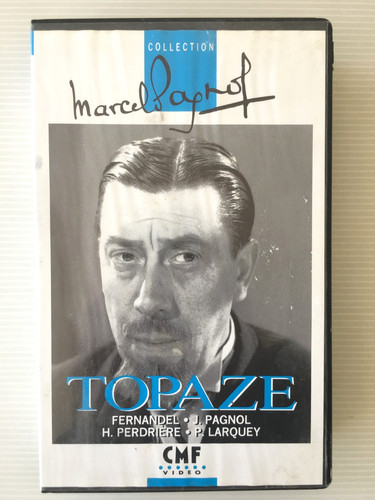 Vhs topaze fernandel - topaze,
