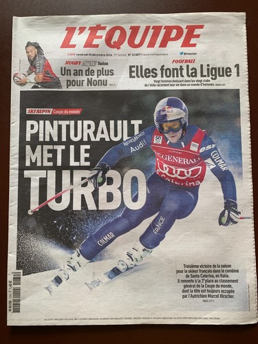 Equipe journal 12 2016 - journal, 30/12/2016