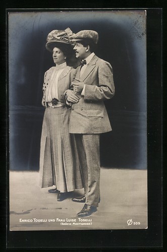 Carte postale acteur - , enrico