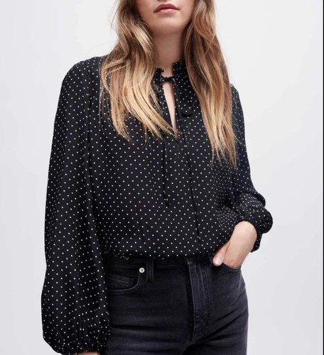 Maje women black polka - women's,