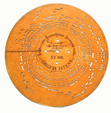 ORGAN disc Ariston organette