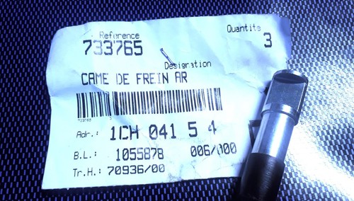 Came frein arriere - came,