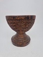 EMBOUCHURE D'ENTONNOIR POUR SEMOIR A CHARRUE OU ARAIRE XVIII OU XIXeme Sculpté 