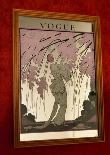 Miroir sérigraphié