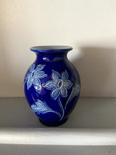 Vase en céramique grès d'Alsace Signé Betschdorf 