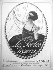 PUBLICITÉ DE PRESSE 1922 LES