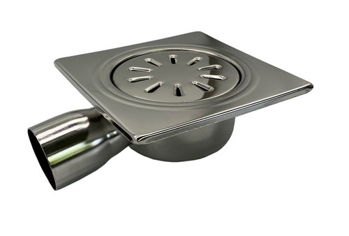 Siphon sol acier - de,