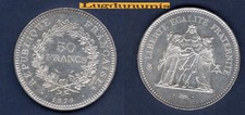 50 Francs Hercule 1979 SUP Argent - V République, 1959 - -