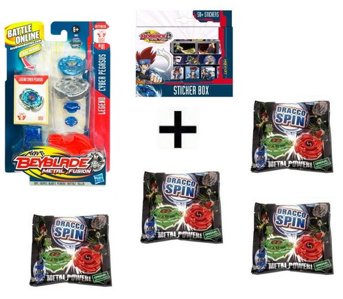 Lot toupie beyblade cyber - lot,