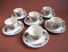 6 Tasses à Café service