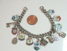 Vintage Argent Sterling Émail