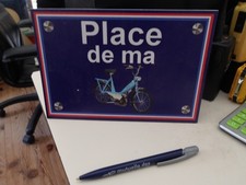 mobylette cady plaque