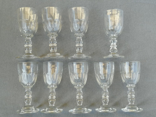 Lot verres ancien - verres,