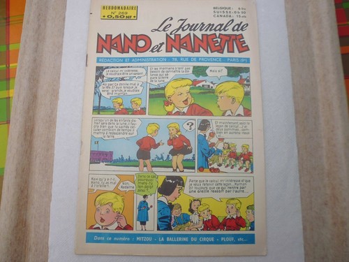 Revue nano nanette no - bd, et