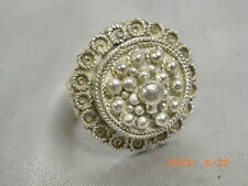 BAGUE ETHNIQUE BERBERE ARGENT MASSIF BIJOUX JEWEL SILVER RING