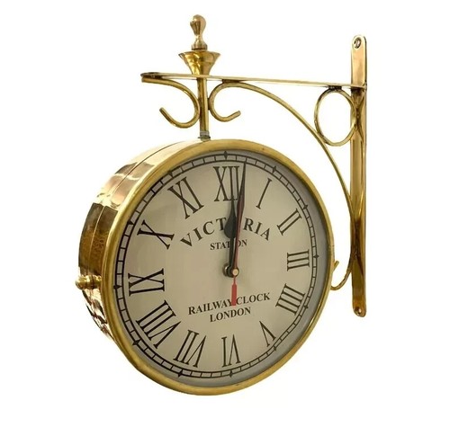 Ancienne horloge murale - , double