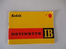 MANUEL MODE D'EMPLOI NOTICE APPAREIL PHOTO KODAK  RETINETTE 1B FRANCAIS