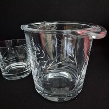 Seau à Champagne Glaçons CRISTAL D'ARQUES Collection FLEURY  EPI  Vintage...