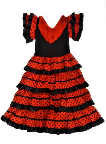 Flamenco robe pour fille 6 - robe,