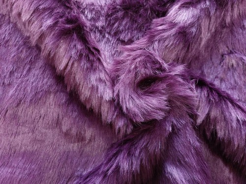 Tissu fourrure synthétique - en,