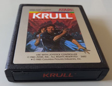 TRES RARE ! Jeu Atari 2600 "Krull" en loose version NTSC (N°8203S)