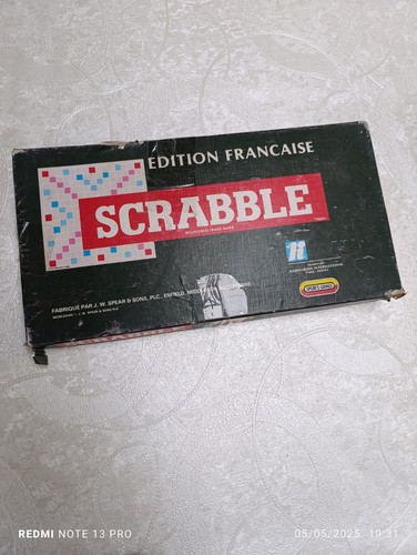 Jeu plateau scrabble - jeu, de