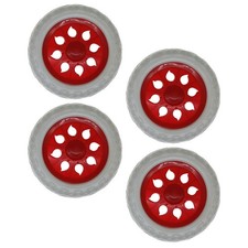  4 Pcs Panier Courses Roulettes Roues De Bagages Lanceur Chariot Remplacement