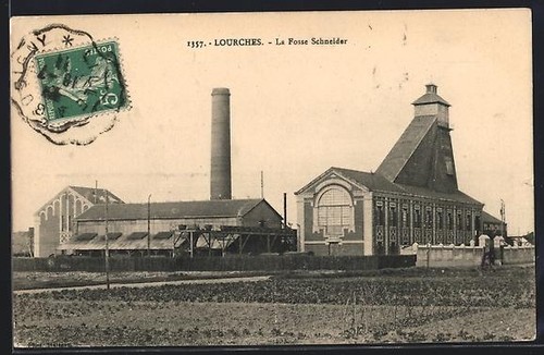 Cpa lourches fosse - cpa, la