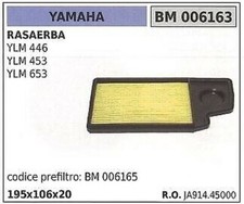 Filtre À Air YAMAHA Pour Tondeuse YLM 446 453 653 006163