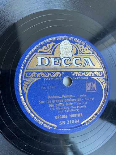 Rpm orgues mortier medley - 78,