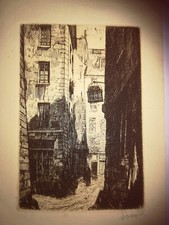 gravure ancienne carte de