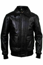 Veste Aviateur Bomber En Cuir
