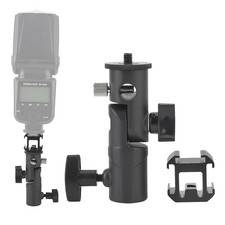  Tri Hot Shoe Mount Adapter Flash Light Stand Holder Bracket E Mount S NEW