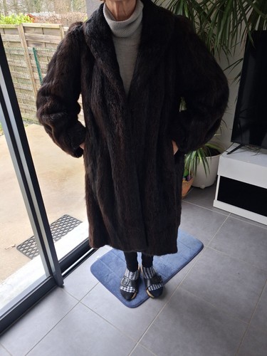 Manteau fourrure vison - fourrure,