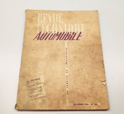 Revue technique automobile rta - revue,