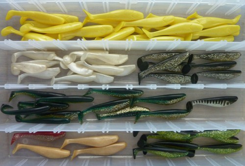 Lot leurres souples - 64,