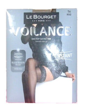 Bas Top voilance satiné 15D