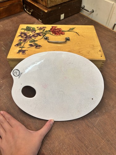 Ancienne palette peintre - ancienne,